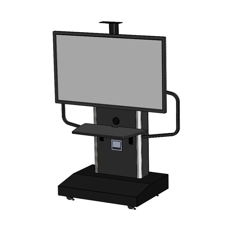 AVFI Large Mobile Telepresence Monitor Floor Stand TP1200S